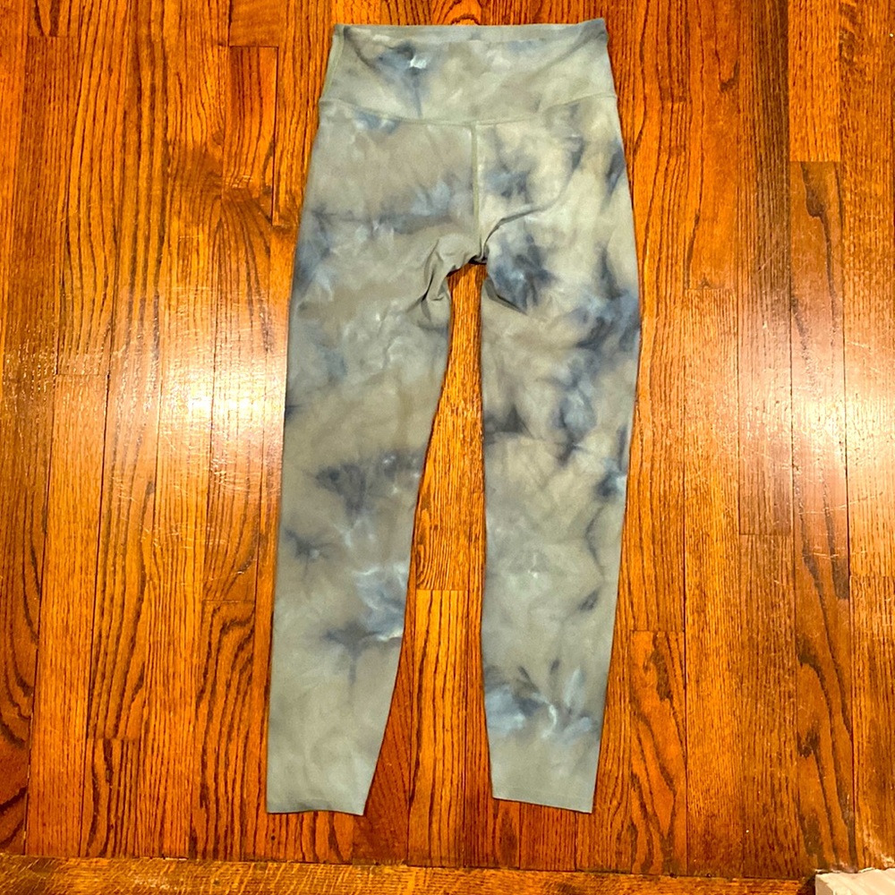 JoyLab women’s XS leggings, green tie dye